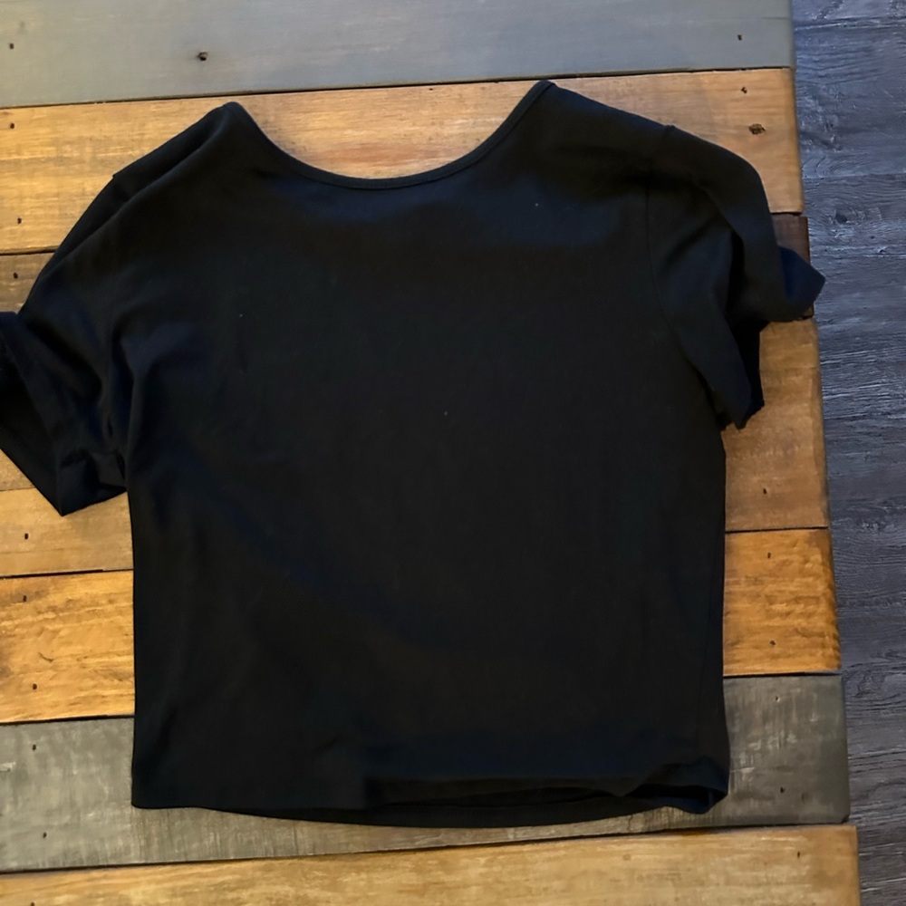 Black Crop Top